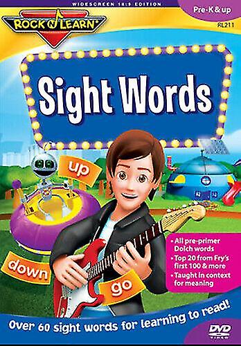 Rock N Learn Sight Words DVD (2011) cert E - Region 2