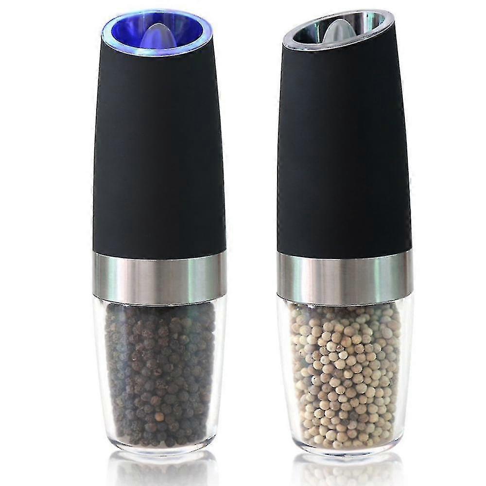 Electric Pepper And Salt Grinder Set,adjustable Coarseness,battery
