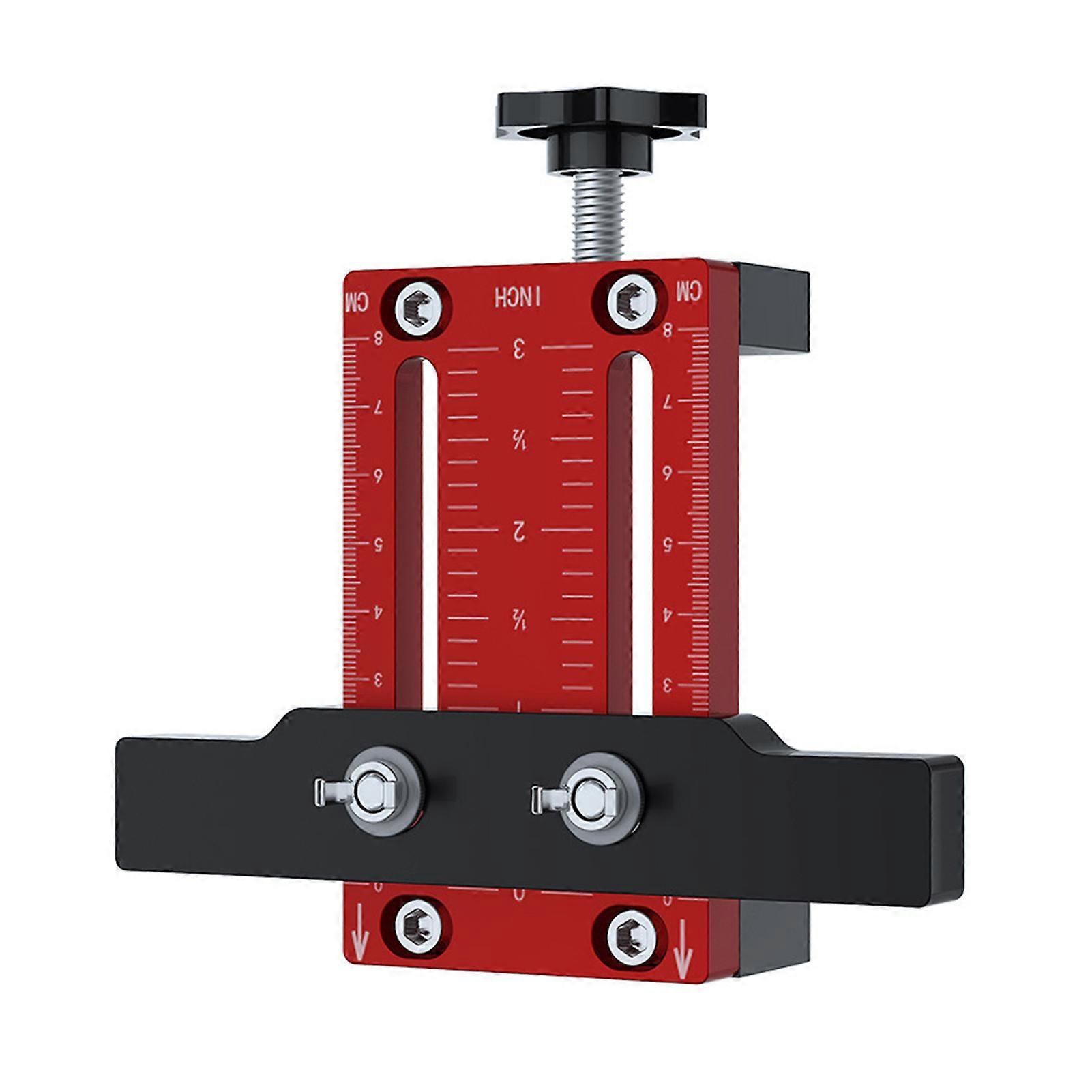 Adjustable Cabinet Door Installation Positioner Rustproof Corrosion Resistant Reusable Cabinet Door Mount Locator Versatile Hardware Jig
