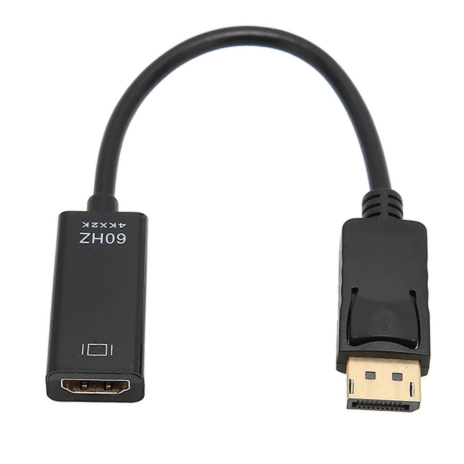 Active DisplayPort to HD Multimedia Interface Adapter 4K 60Hz Computer TV Cable for HP Computers