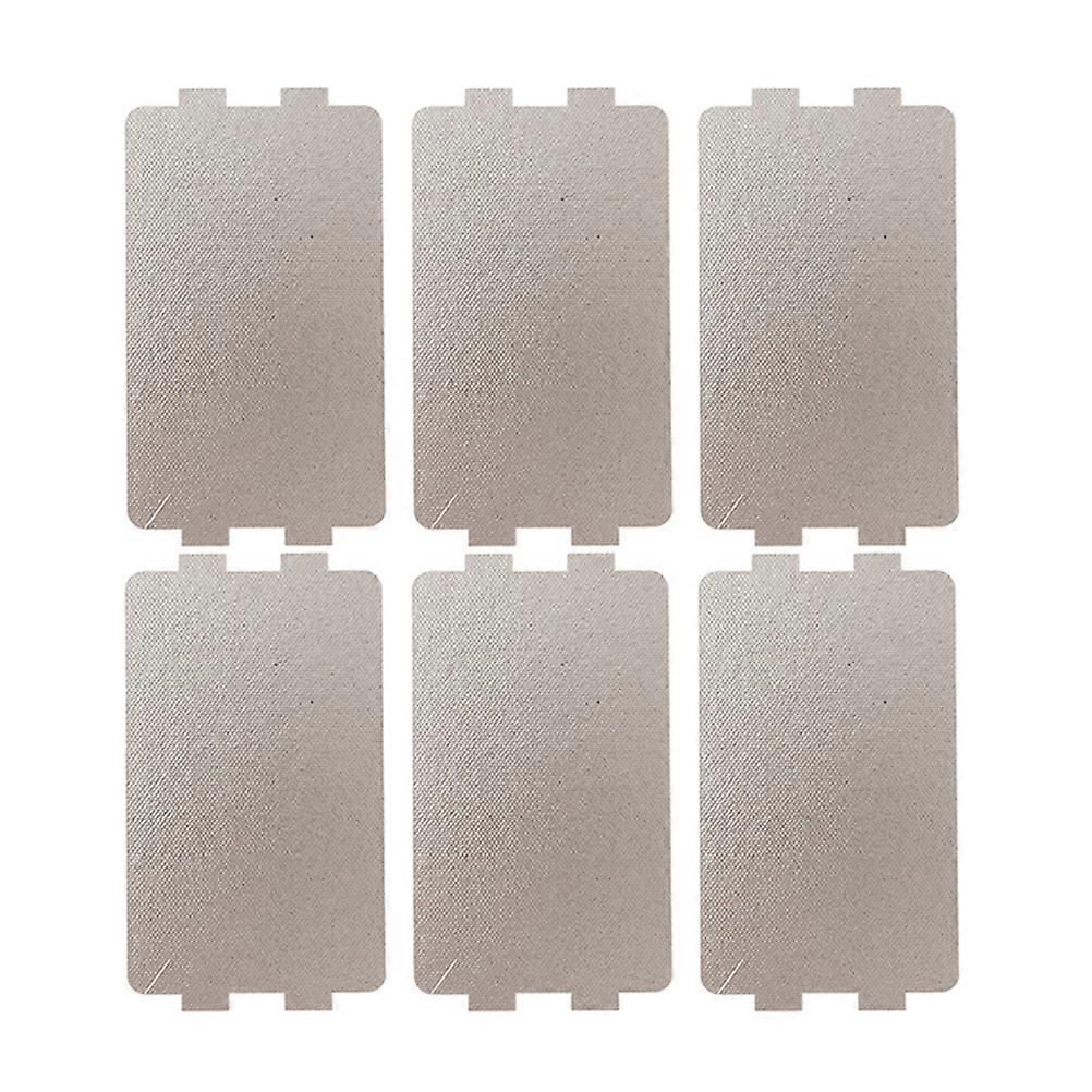 6pcs Mica Sheet for Microwave Oven Microwave Heat Insulation Waveguide Cover