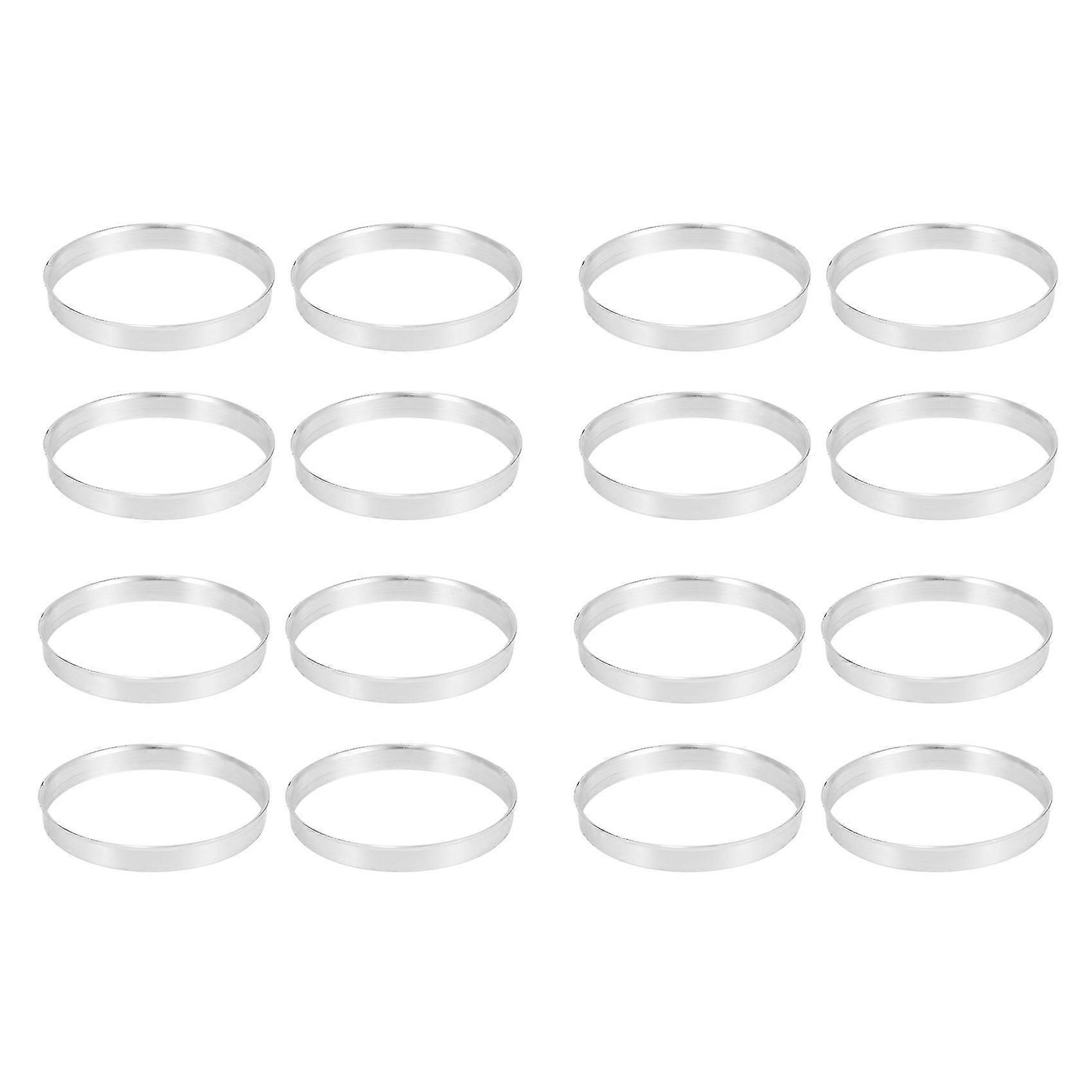 16 x Universal Aluminium Hub Centric Ring Wheel Spacer Set 74.1mm O / j 72.6mm I/j