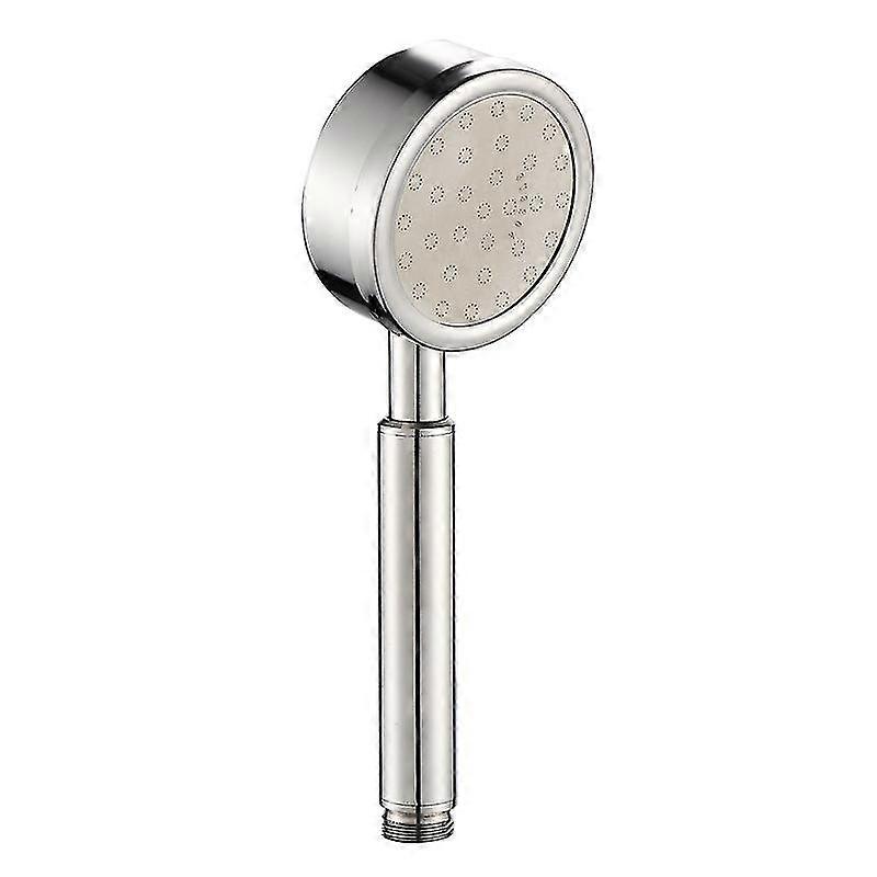 Round   Pressurized Handheld Shower Head
