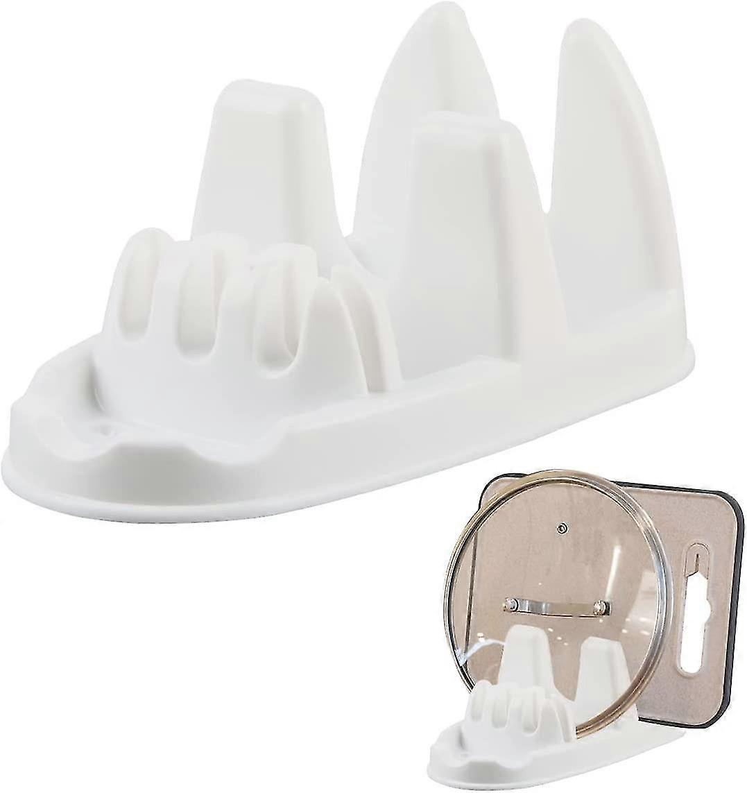 Pot Lid Rack Kitchen Countertop Rack Chopping Board Storage Rack