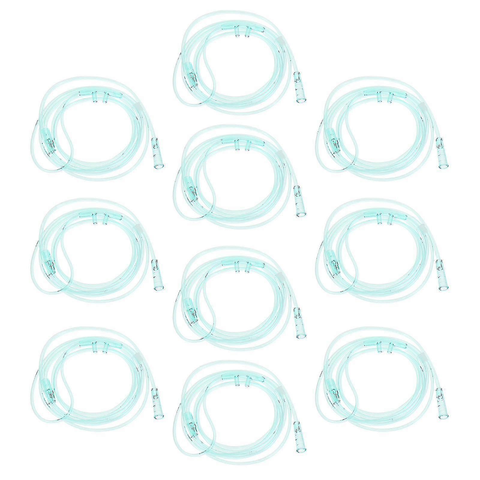 10 Pcs Oxygen Nasal Tube Nasal Cannula Nasal Pipe Oxygen Oxygen Tubing Nasal