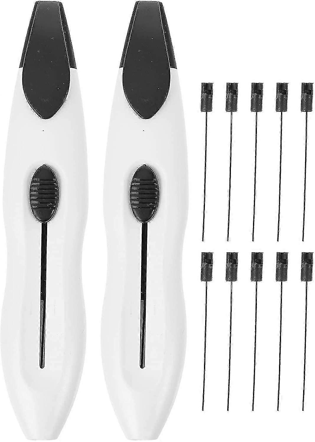 12pcs السكري أحادي الخيوط اختبار القلم القدم التحقيق العصب الجلد الاتصال إبرة أداة التشخيص 10G