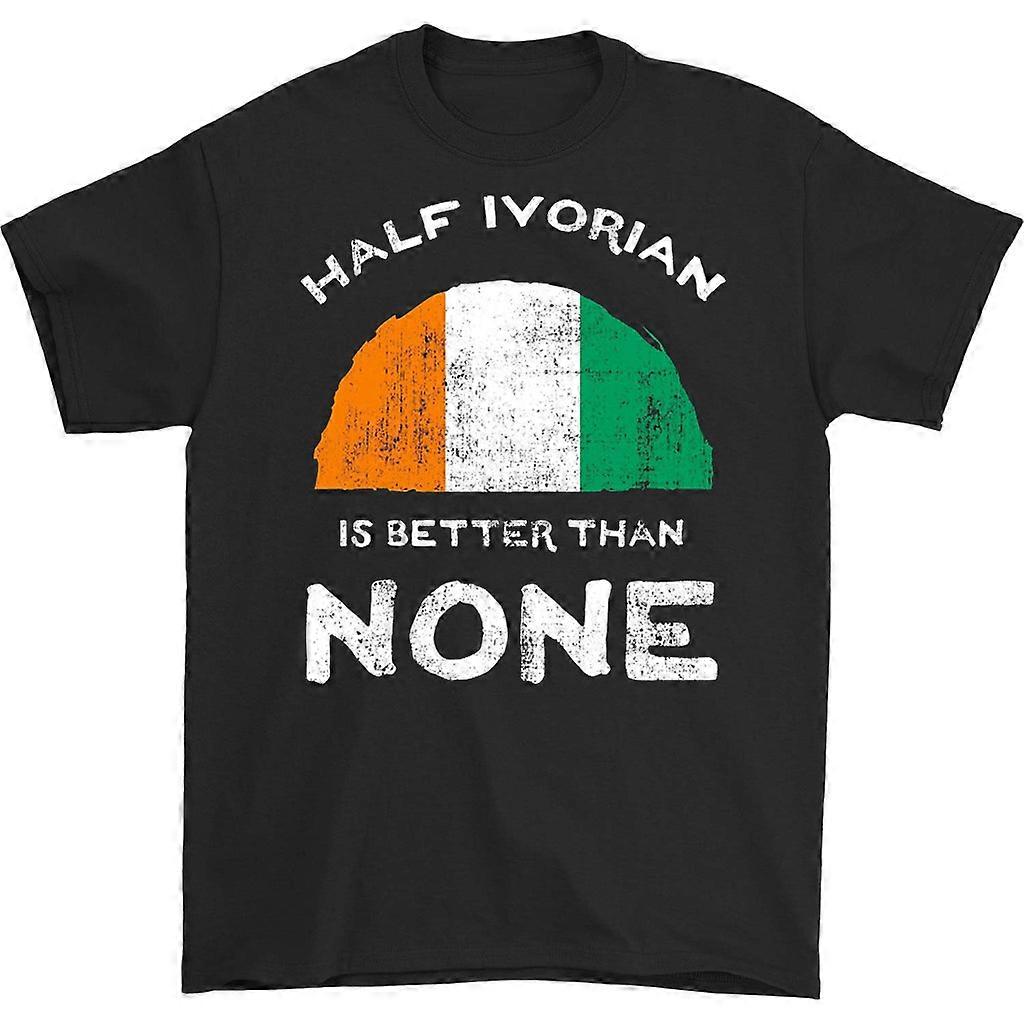 Half Ivorian Is Better Than None T-shirt