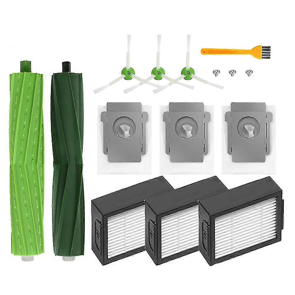 Hepa Filter Side Brush Dust Bag For Irobot Roomba I7 I7 I6 I8 E5