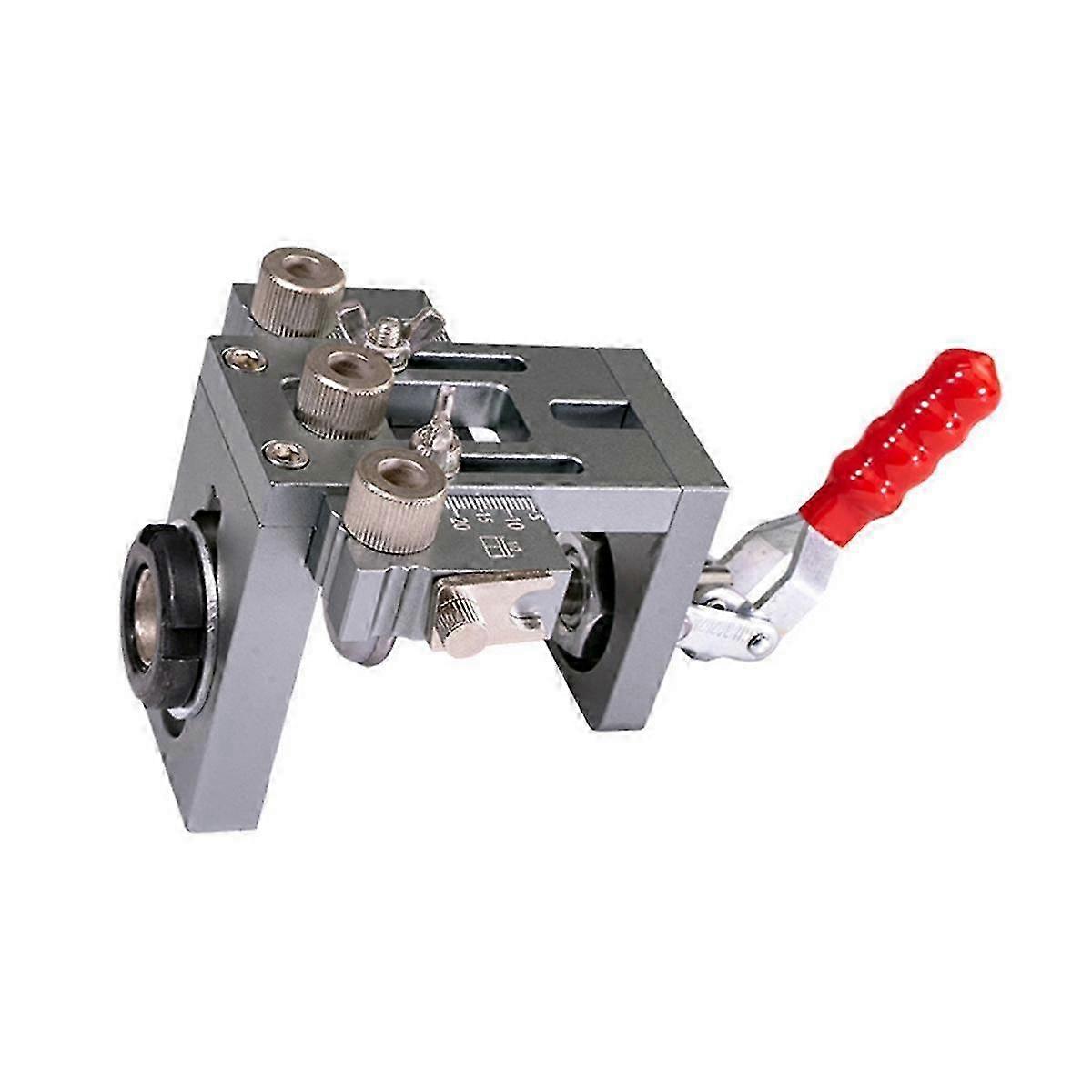 Woodworking Dowelling Jig Kit Adjustable 3 in 1 Wood Drilling Guide Puncher Locator Wood Hole Opener Carpentry DIY Tools