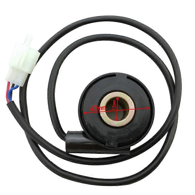 12V Black Digital Universal Motorcycle Odometer Sensor Wire Motorcycle Speed Meter Cable Box Accessory