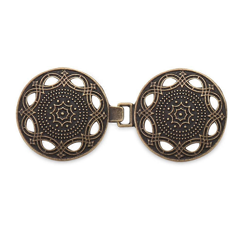 1 Pc Trendy Retro Metal Button Sweater Cardigan Clip Sewing Craft Duck Clip Pin Sweater Scarf Clasp Connection Buckle Accessory