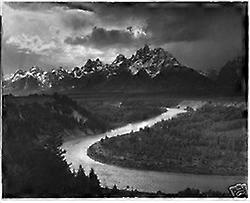 Ansel Adams Snake river-12x18