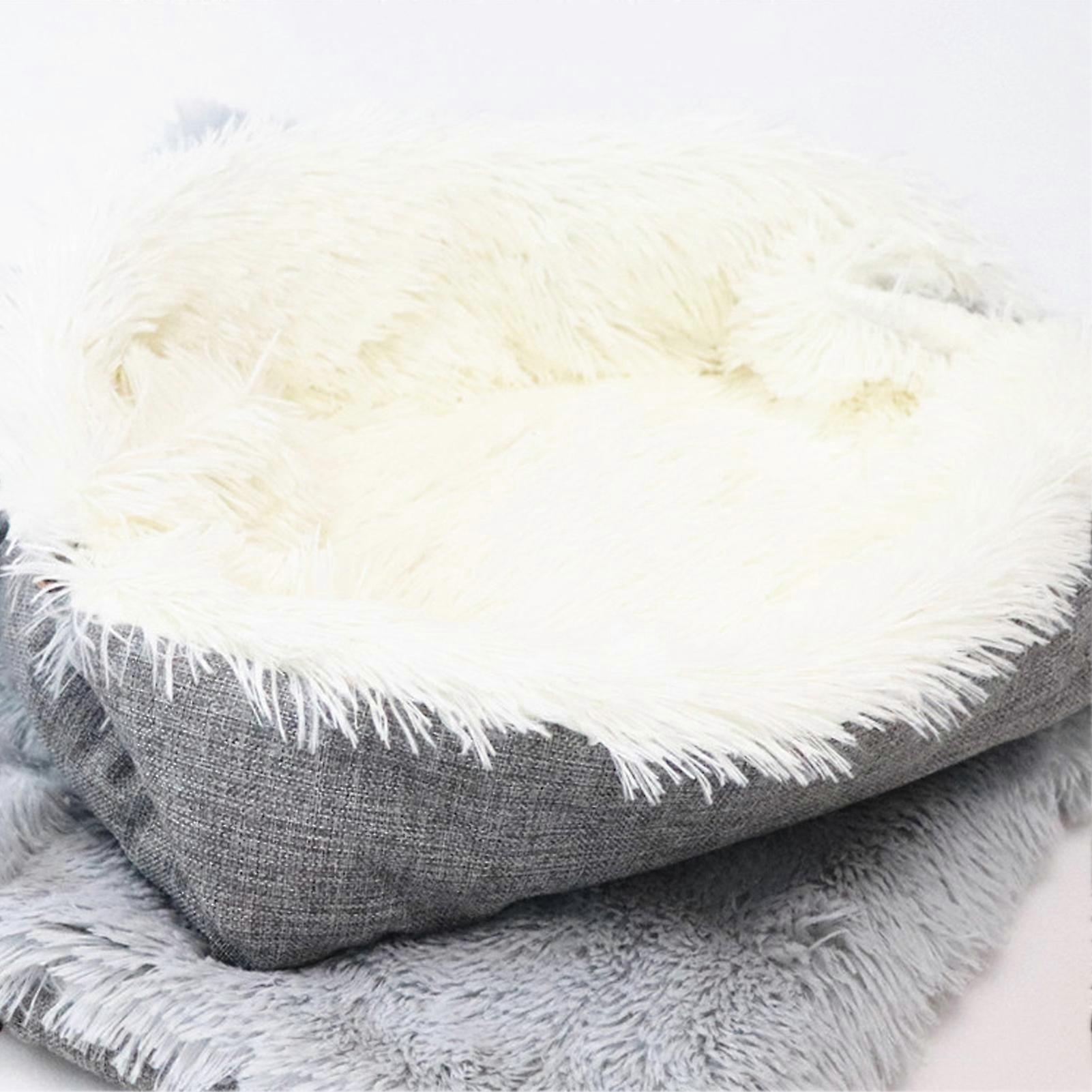 Cat Bed Washable Cat Beds for Indoor Cats Pet Bed Innovative Design Safe Warming Comfortable Sleeping Surface Suitable for All Seasons Your Pet's E