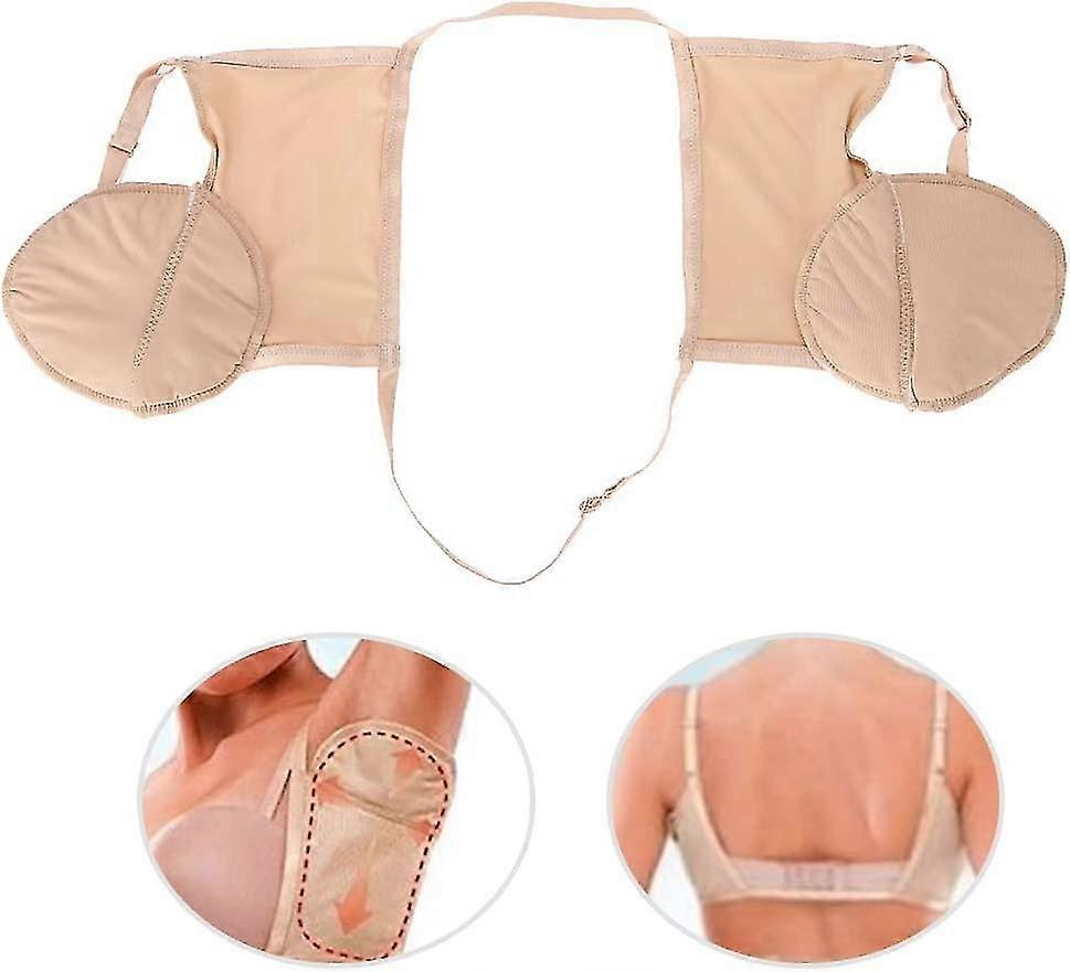 Botao Wiederverwendbare waschbare Deodorant Unterarm Schweißpolster Schweiß absorbierende Pads