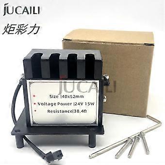JCL Demper Heater Houder voor Epson i3200 4720 Printkop Ink Dumper Frame Shelf 24V 15W voor Inkjet Printer