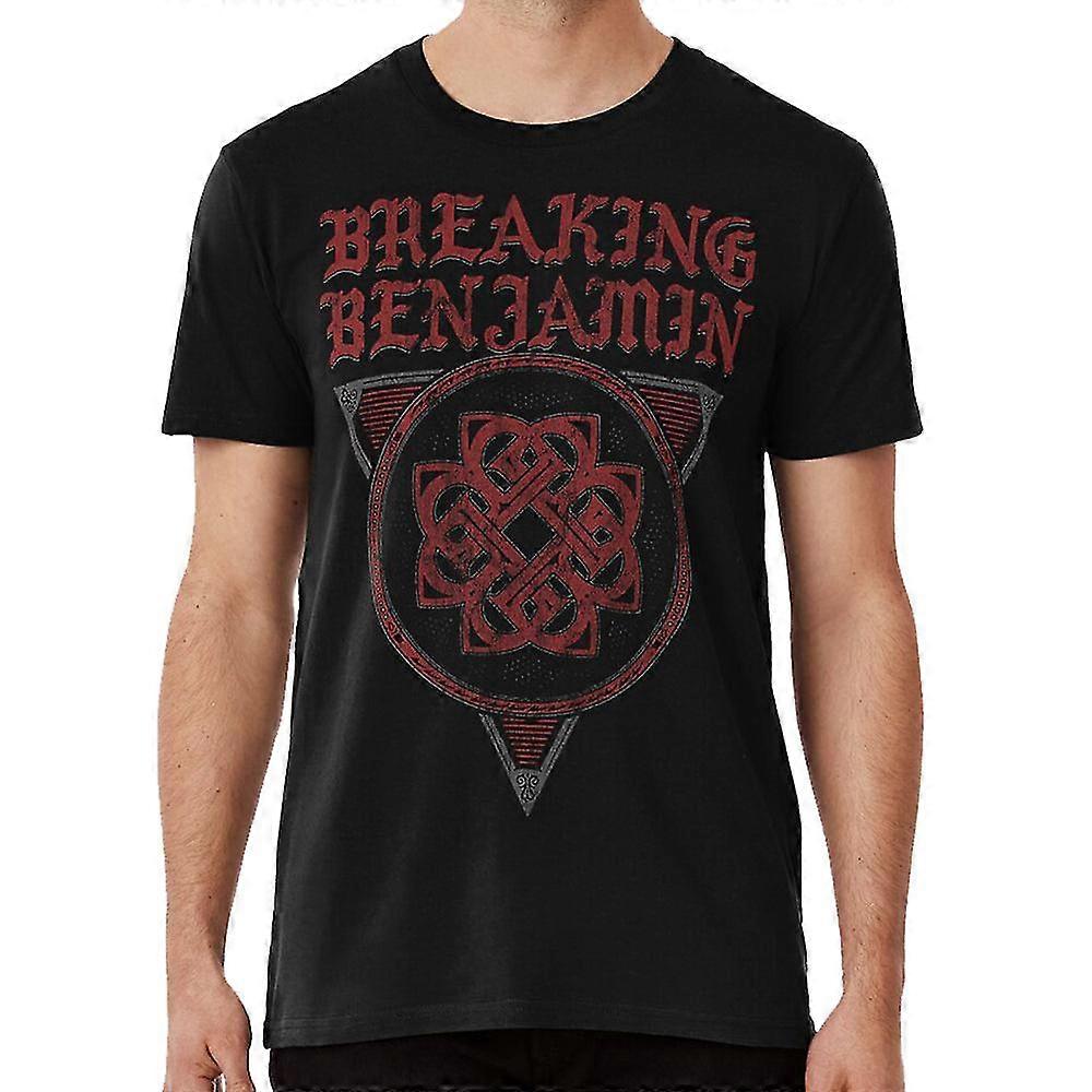 Breaking Benjamin nye 90s vintage t-skjorte