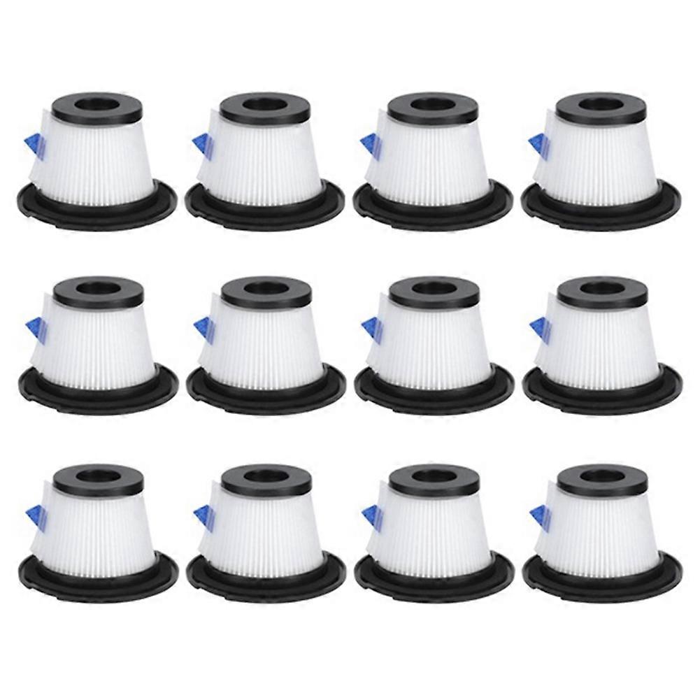 12Pcs Replacement Hepa Filter for C17 T6 T1 Cordless Stick Vacuum Cleaner Parts