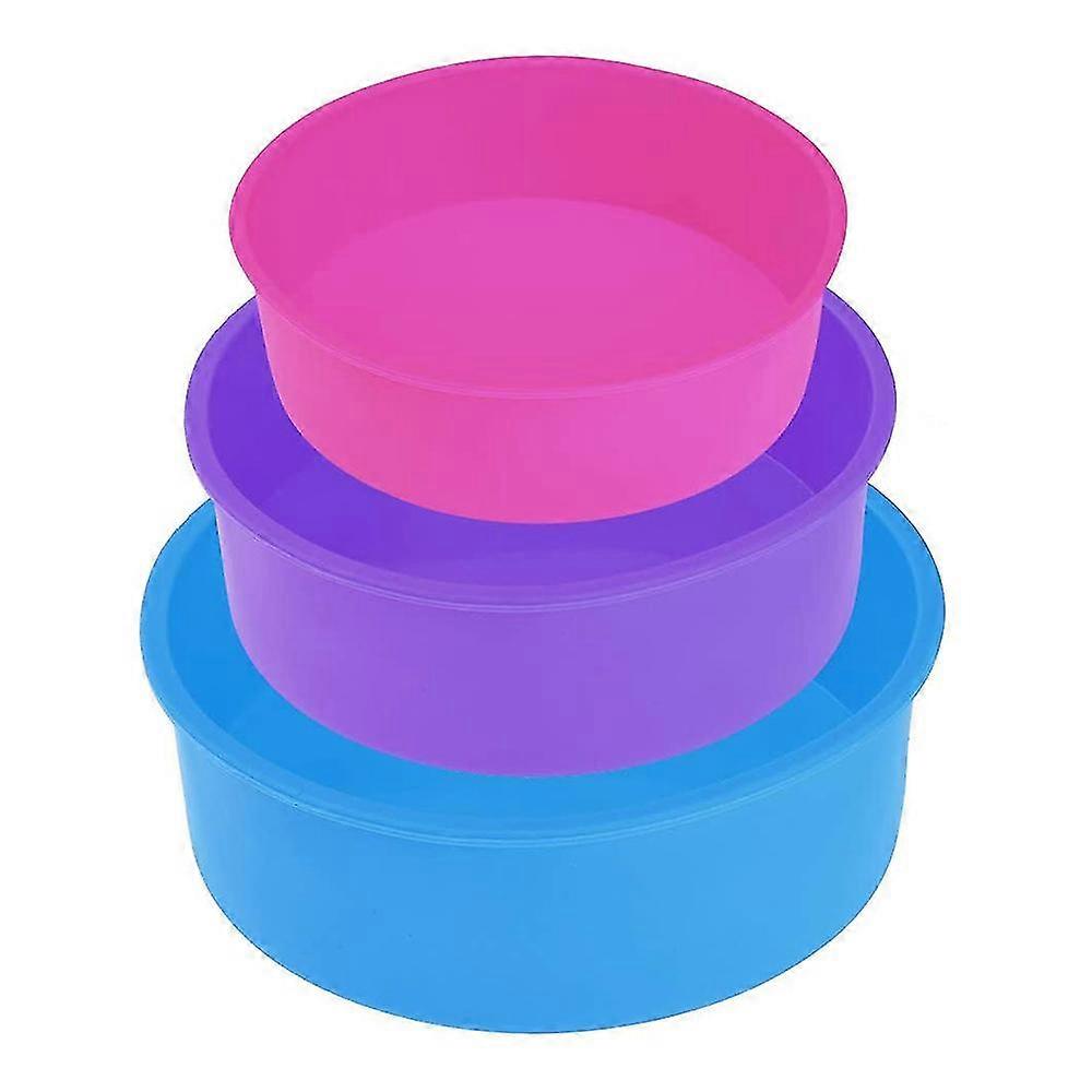Silicone Cake Mold Round Baking Mold, Non-stick Baking Pan