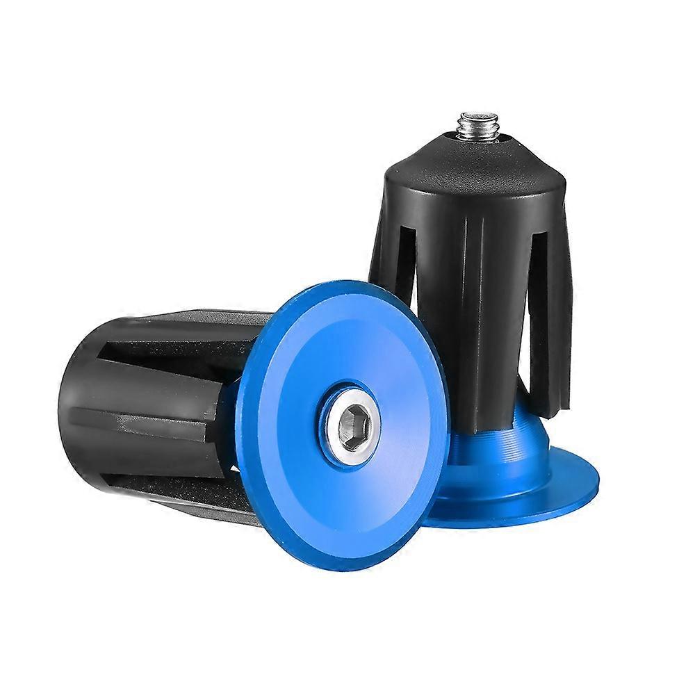 Bicycle handlebar end plugs handlebar end caps colored aluminum