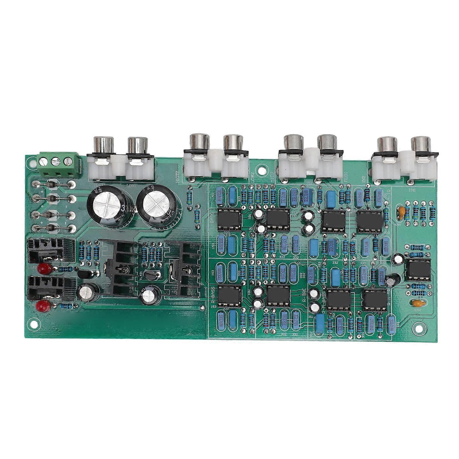 3 Way Speaker Frequency Divider Stereo 6 Channel Output 3 Units Crossover Filter Speaker Frequency Divider Crossover
