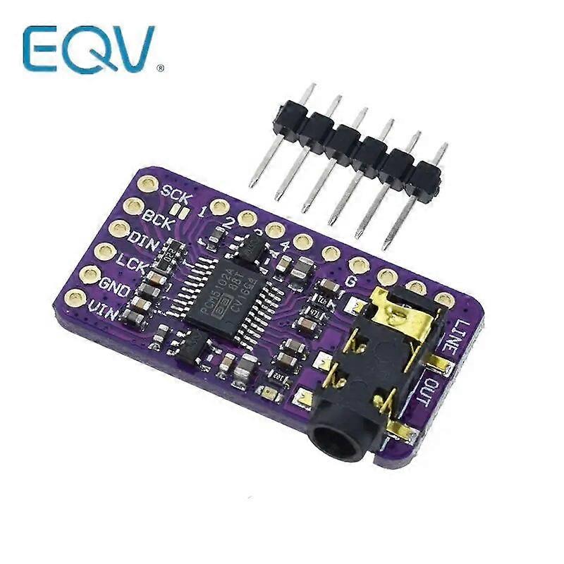 Interface I2S PCM5102A DAC Decoder GY-PCM5102 I2S Player Module For Raspberry Pi pHAT Format Board Digital PCM5102 Audio Board