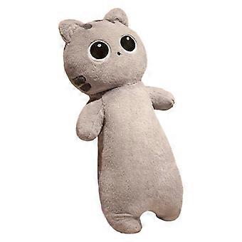 Large long cute cat pillow doll sleeping pillow girl gift plush toy