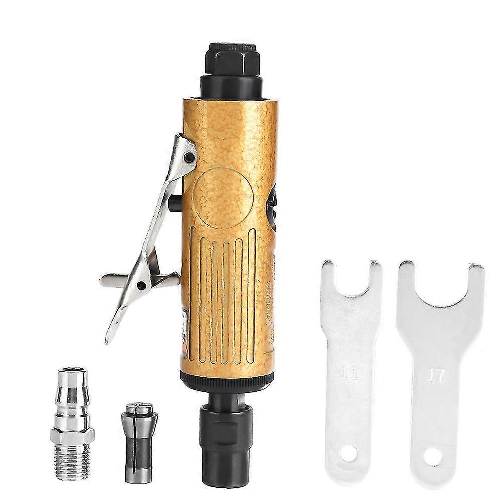 Pneumatic Air Die Grinding Machine Tool with Metal Straight Shank for Polishing and Engraving (#01)