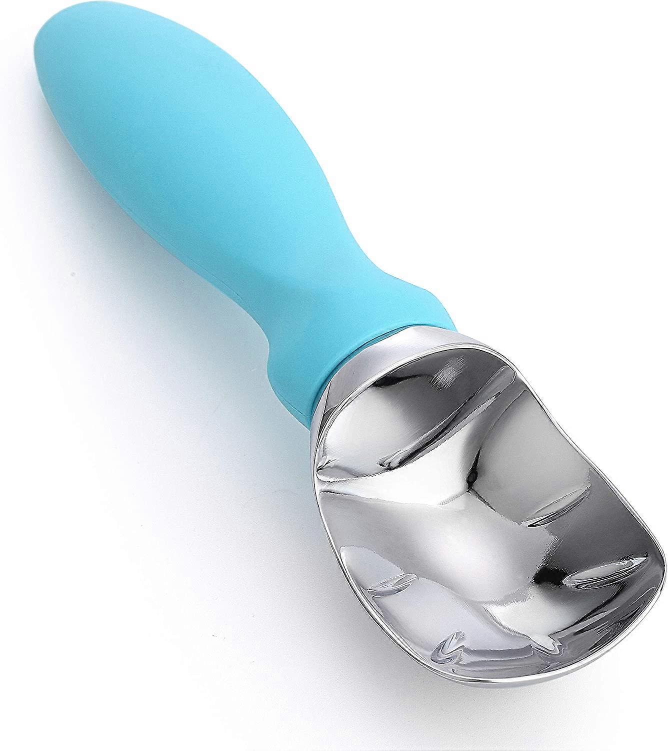 Ice Cream Scoop, Professional Heavy Duty Sturdy Scoop, Cookie Dough, Ice Cream, Sorbet, Premium Kitchen Tools (Blue)