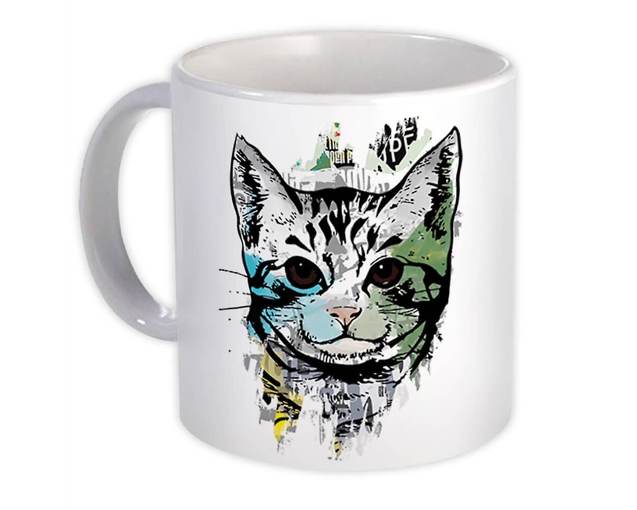Mug cadeau: Cat Collage Urban