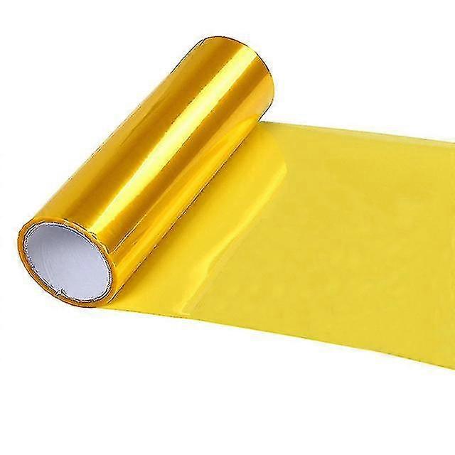 30cm x 200cm auton valofilmi vinyle teint jaune--