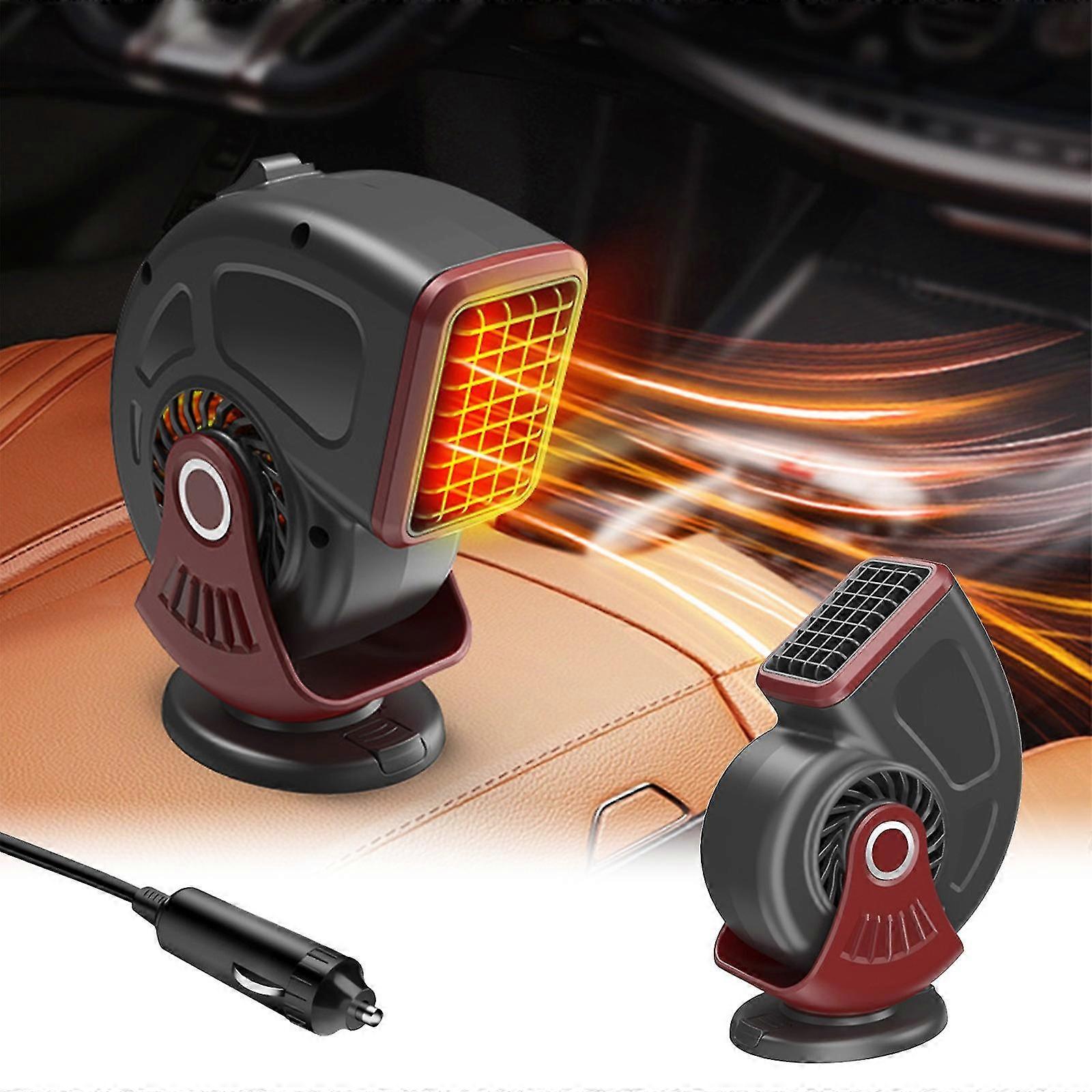 Cigarette Lighter Automotive Space Heater Portable Car Heater- 12V