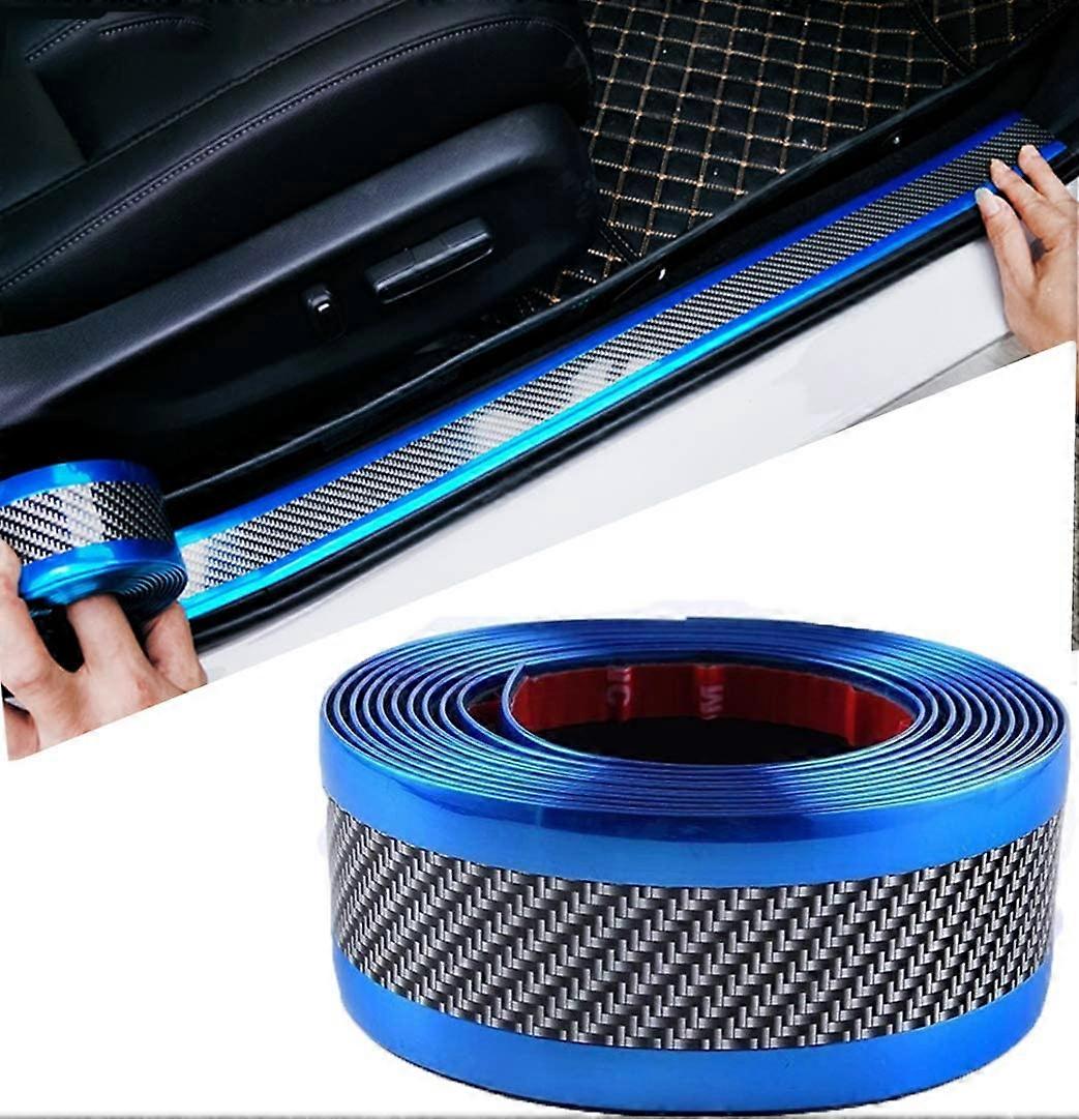 Door sill protection strip, (3M*5CM) blue
