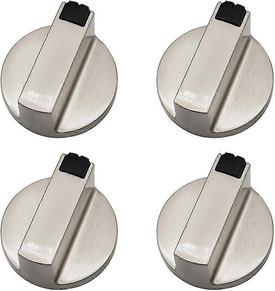 Gas Cooker Knob - Set Of 4 6mm Metal Oven And Cooker Control Knobs-QJWL
