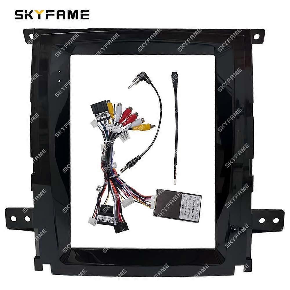 Car Frame Fascia Adapter Canbus Box Decoder Android Radio Dash Fitting Panel Kit For Cadillac Escalade Seville SLS