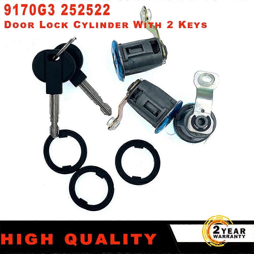 Right door and store locking intervals, 2 predict, crystals in Berlingo Xsara Picasso, Kit Partner, 9170g3, 252522