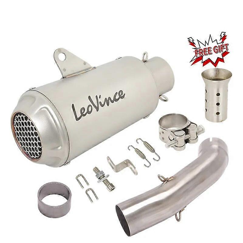 ハスクバーナSVARTPILEN用VITPILEN 401 125 250 2020 2021 2022モーターサイクル排気エスケープマフラーはミドルリンクパイプで変更