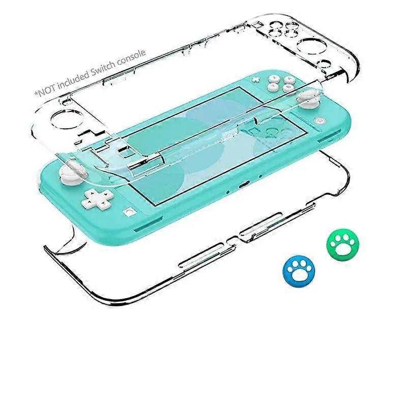 DATA FROG Protective Cover For compatible-Nintendo Switch Lite  Game Console Transparent PC Crystal Shell for Switch Lite