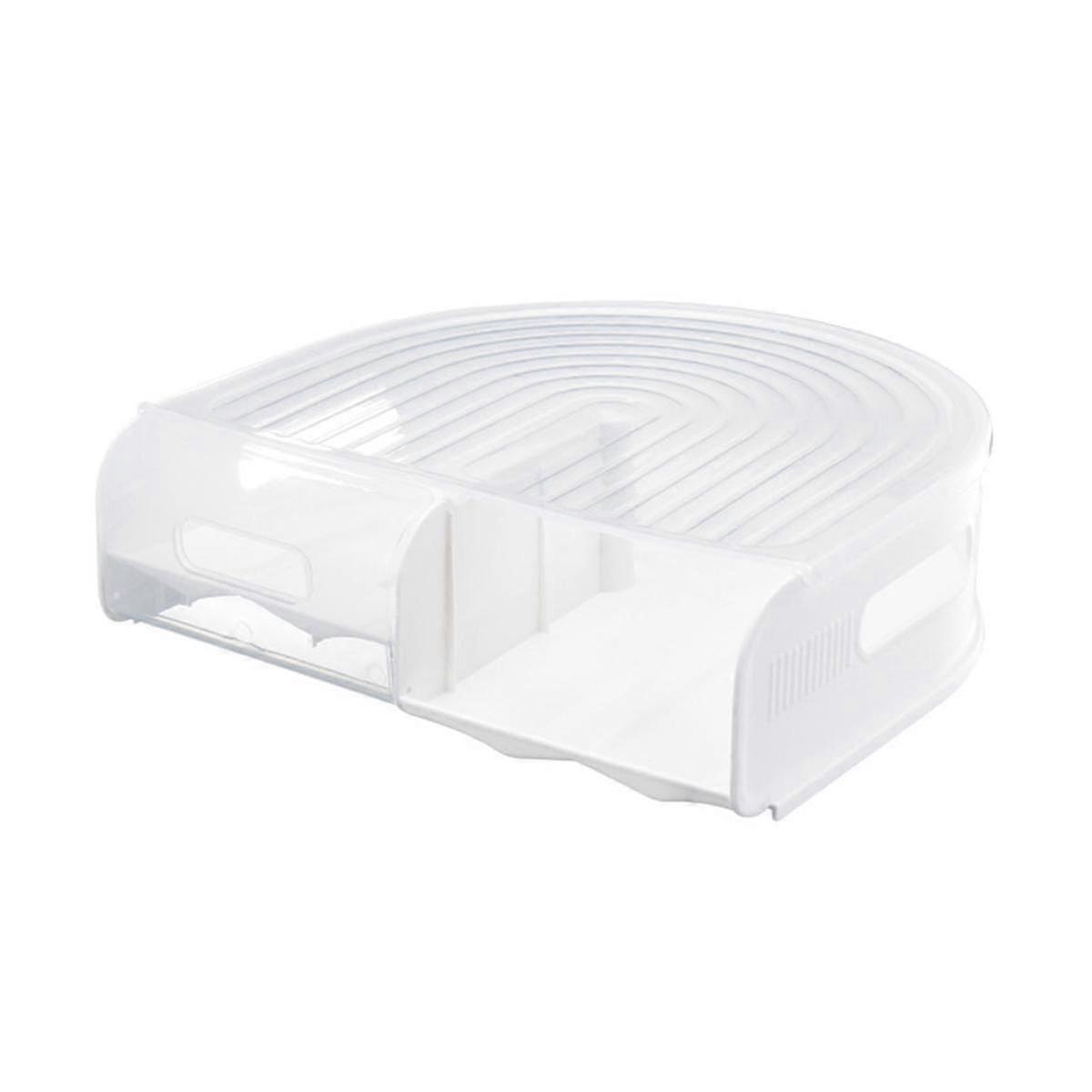 Egg Holder for Refrigerator, U-Shaped Egg Drawer Refrigerator, Stackable Egg Storage Container for