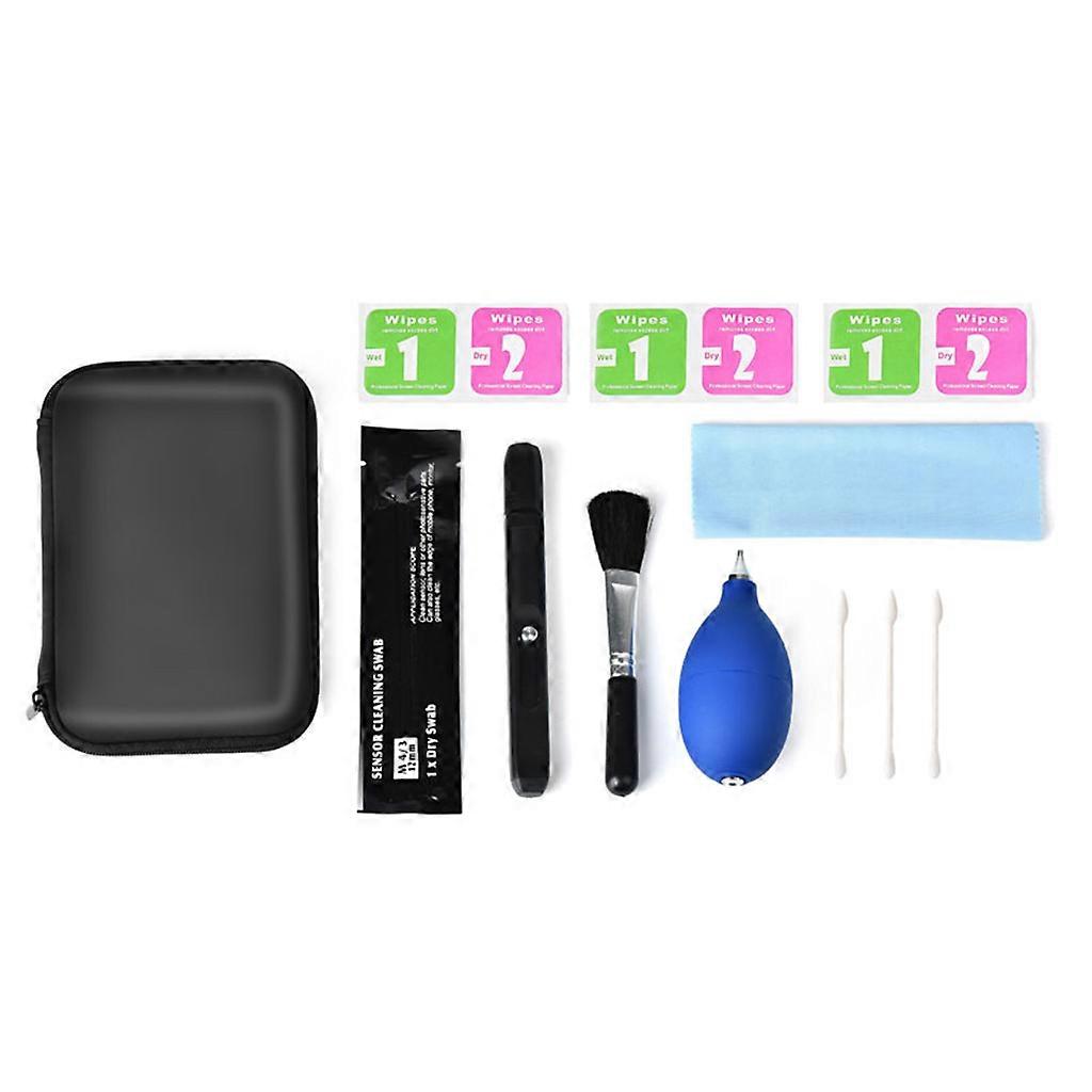 Camera Electronics Cleaning Tool Kit Lens Pen/Air Blower/Cloth Bag 15pcs