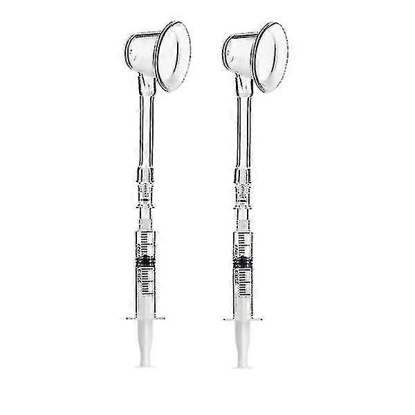 2pcs Aspirator Corrector Retraction Corrector Pullers For Flat And Inverted Nipples