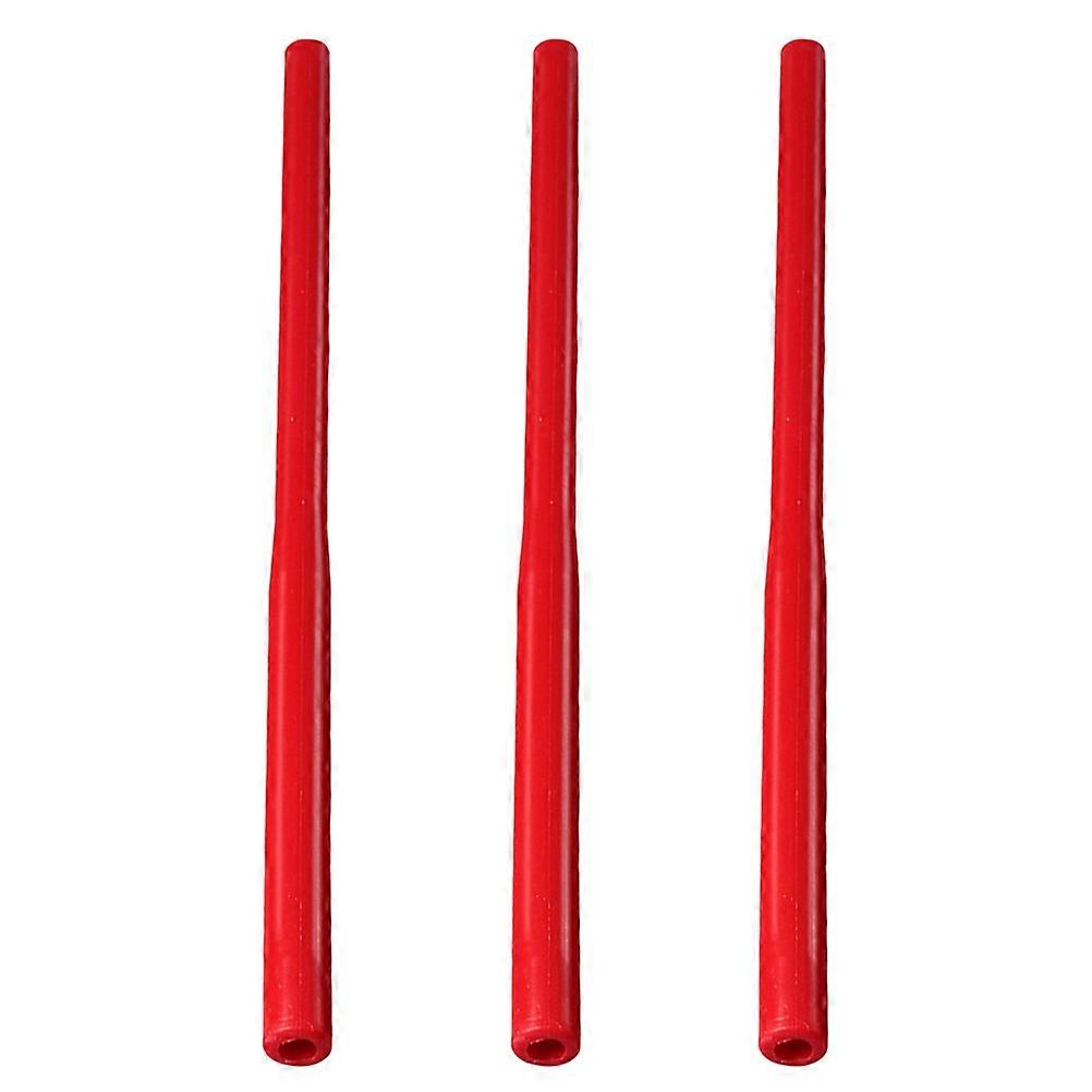 3Pcs Professional Auto Spark Plug Socket Tools Car Repairing Tool Supplies (Red)