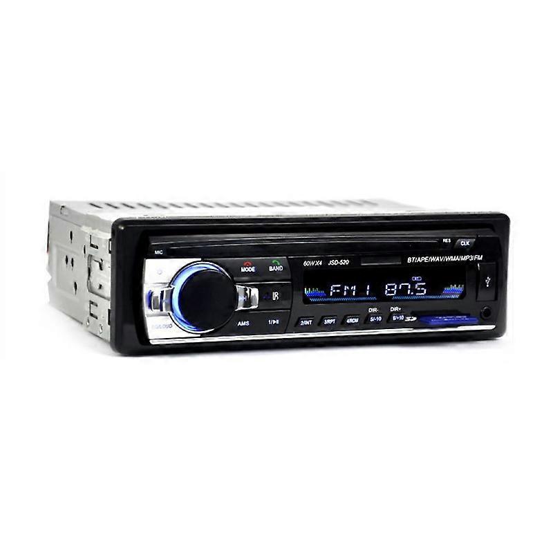 Car Bluetooth-Compatible Stereo Audio FM Radio Hands-free AUX Input USB MP3 Music Player