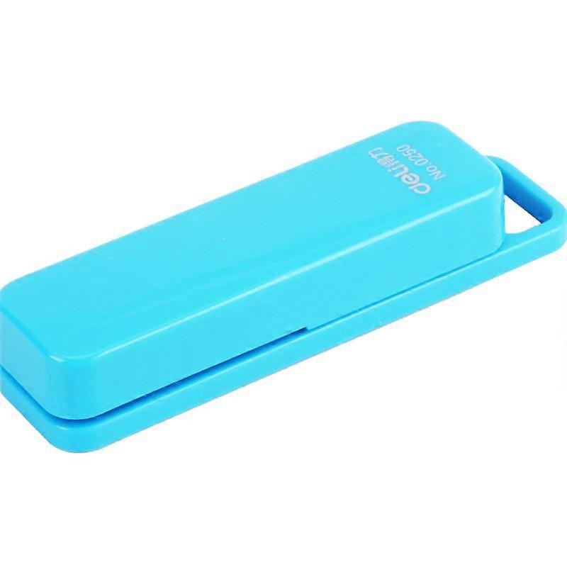Deli 0250 Mini Candy Color Stapler Stitching Machine Portable Small Student Stationery Pocket Mini Stapler