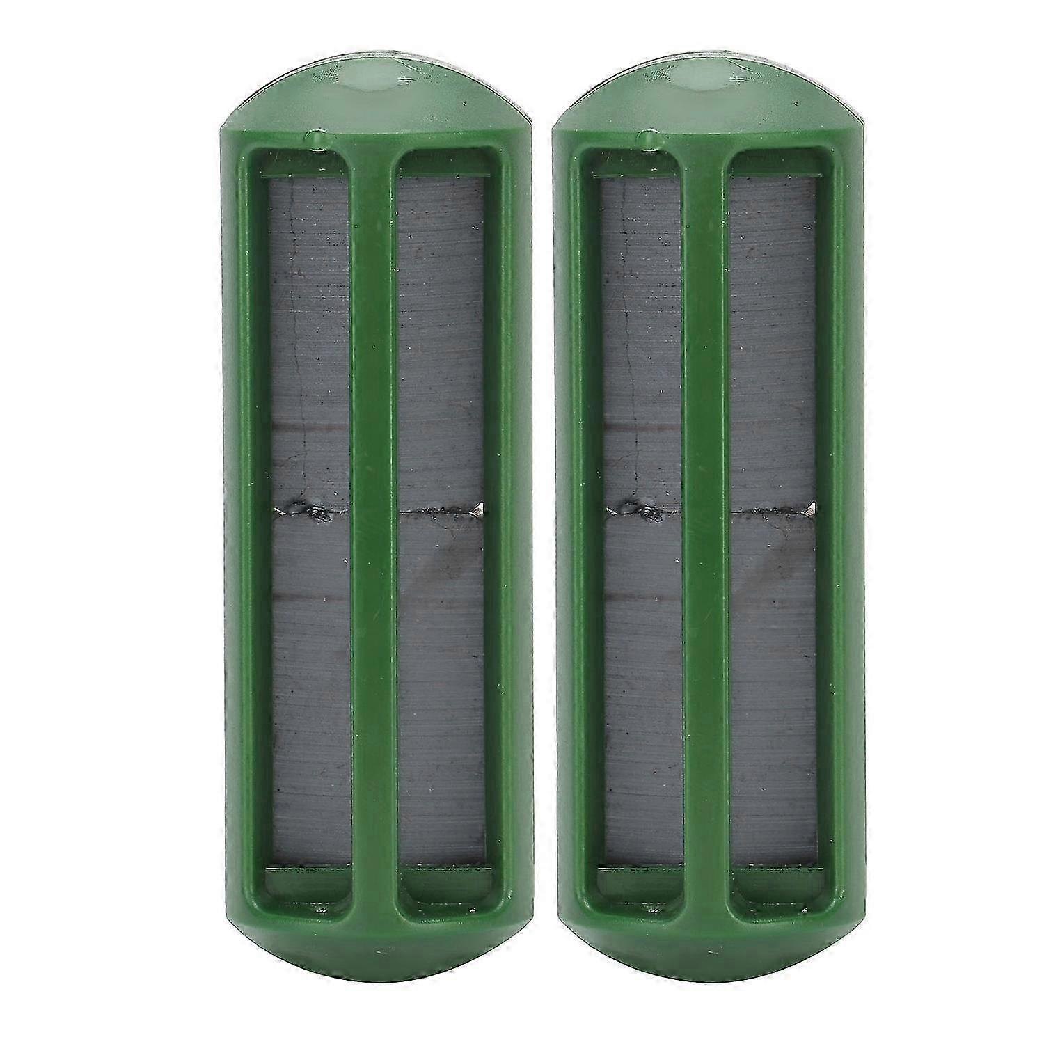 2pcs Cow Magnets Strong Plastic Shell Magnets for Trap Iron Substance in Livestock Stomach(HL Q9 )