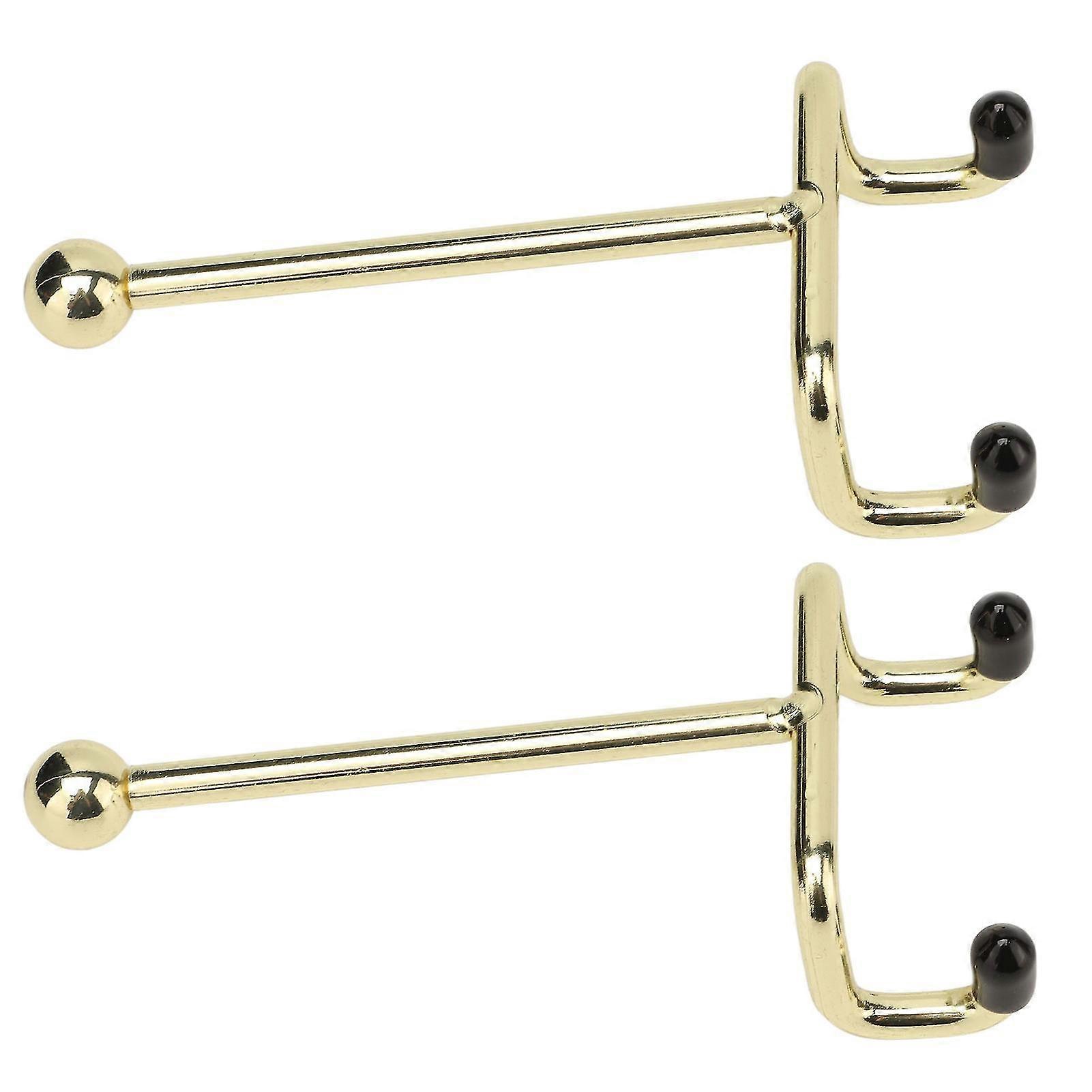 Premium Metal 2Pcs Phone Holder - Hands Free Phone Stand with Rustproof & Scratch Proof Electroplating Process