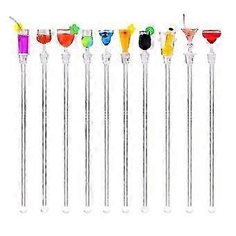 10 cocktail stirrers 23 cm | stir stick