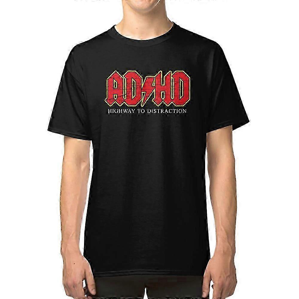 ADHD T-paita Retro muotoilu