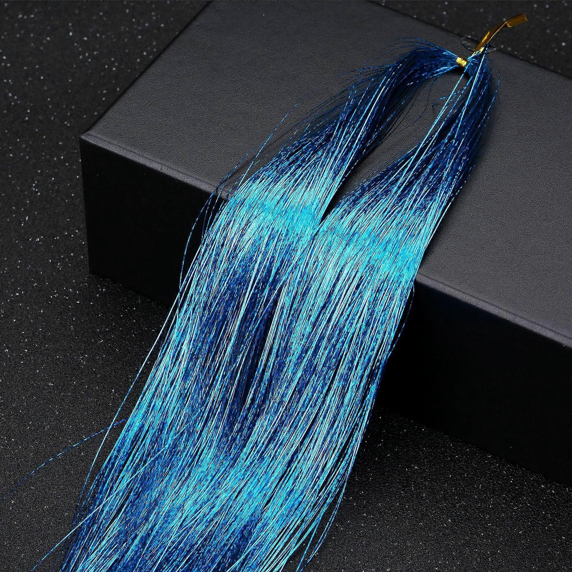 36inch Cheveux Guirlande Scintillante Paillette Guirlande Fée Extensions de cheveux Résistant à la chaleur Faits saillants de la fête