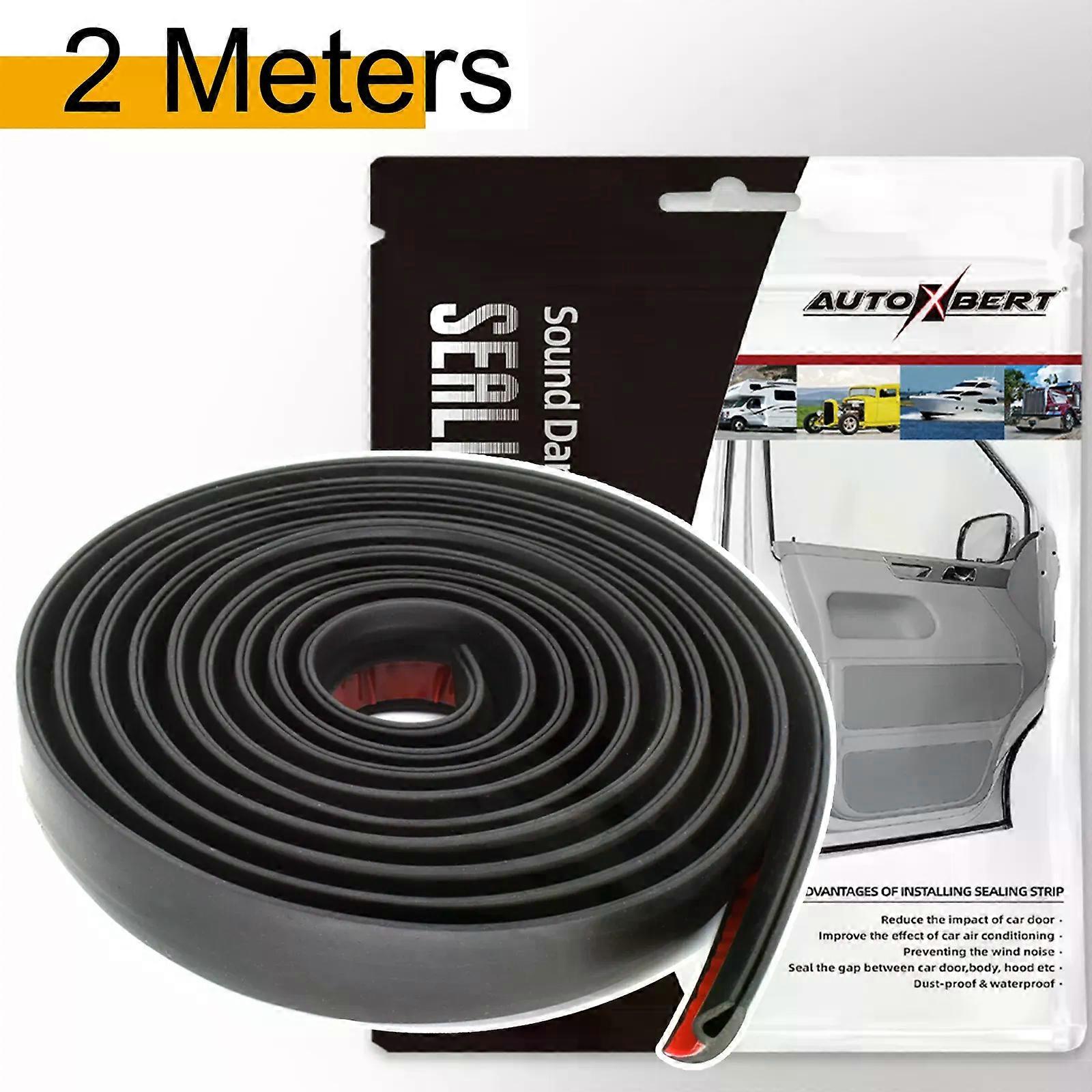 APKTNKA 4M h -Type Car Window Seal Front Windshield Panel Rubber Seals Rear Window Glass Edge Protection Weatherstrip Trim