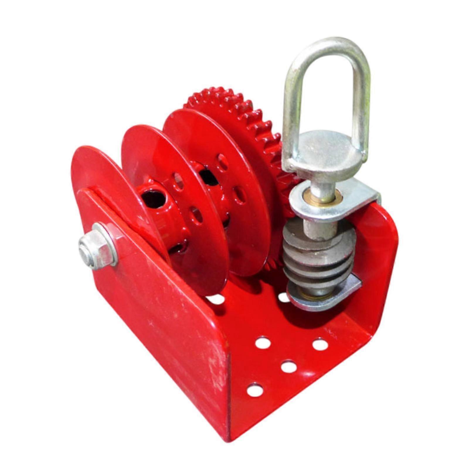 Chicken Farm Lifter Winch Double Slot Design Professional Maximum Load 500kg